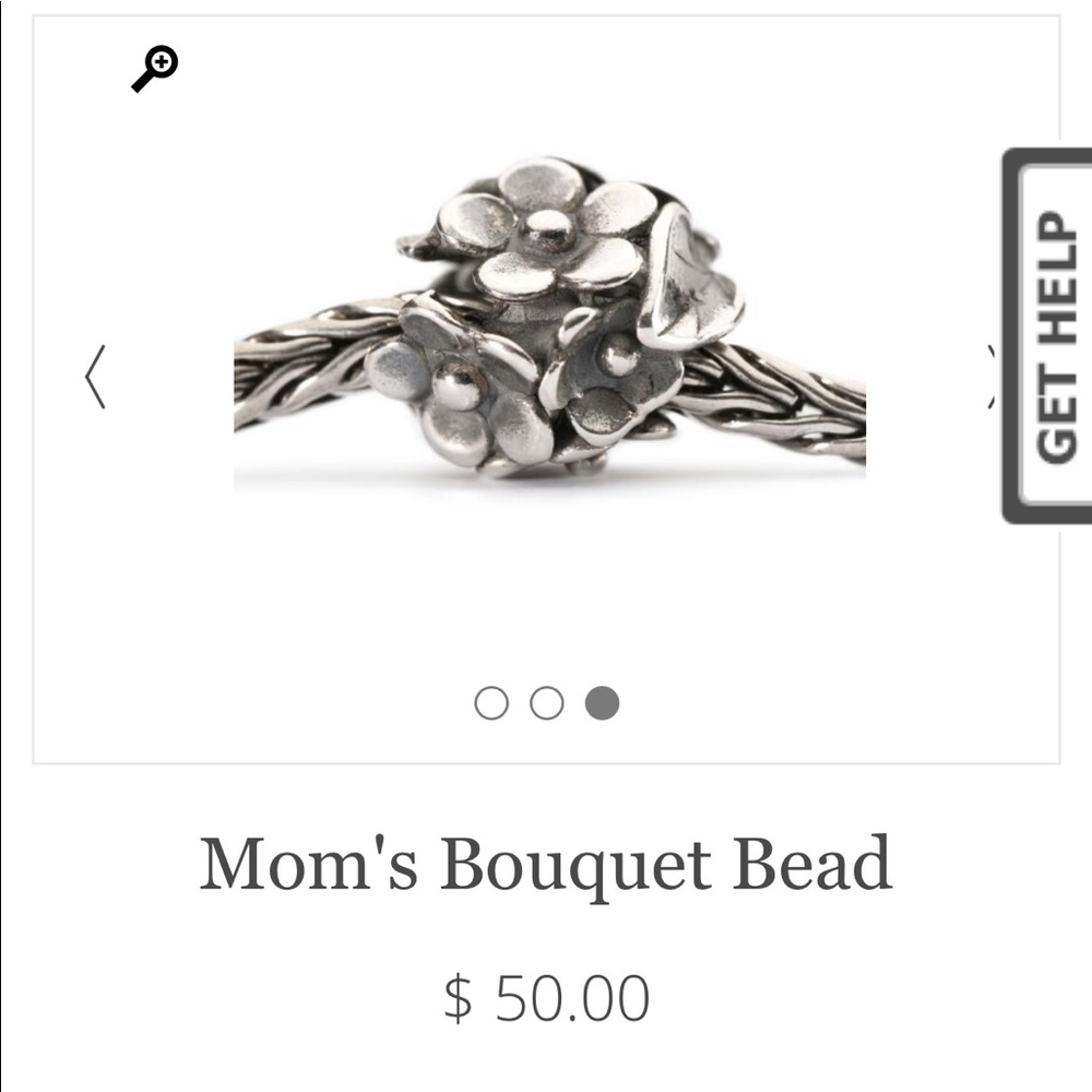 NEW Trollbeads 💎 Mom’s Bouquet Bead 💎